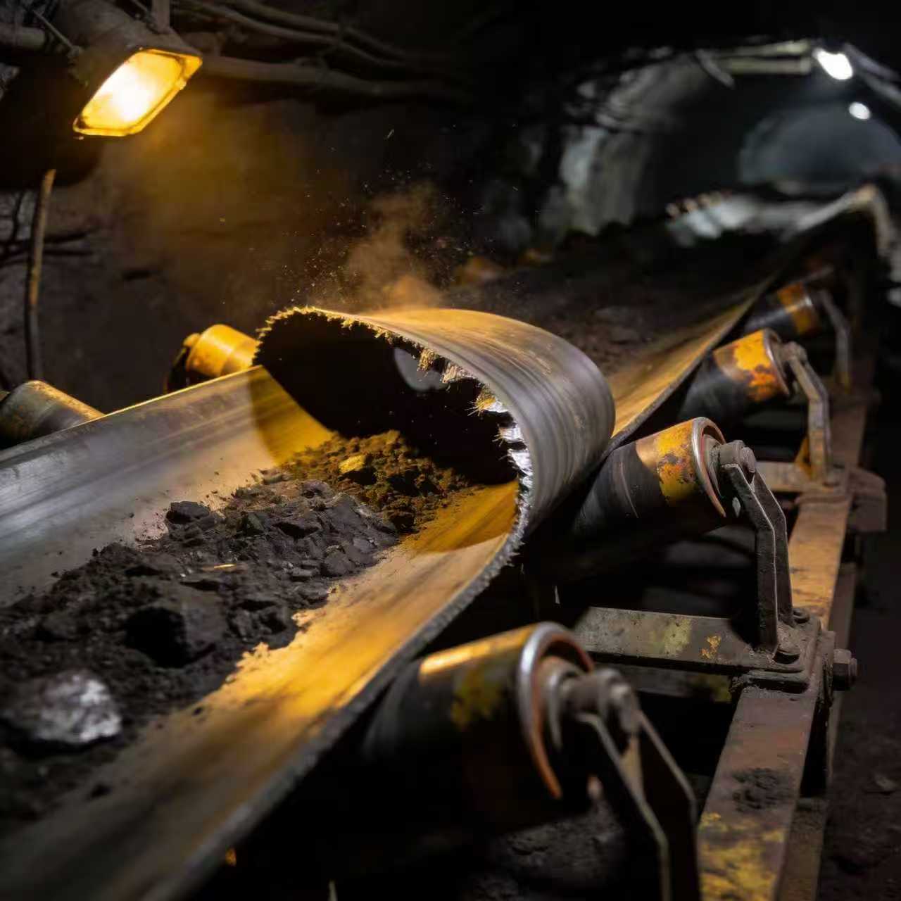 煤矿皮带跑偏检测