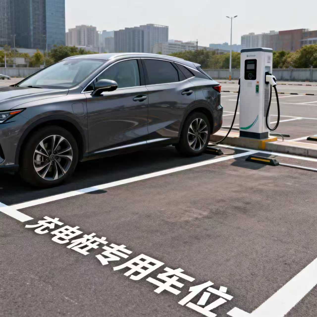 充电桩车位占用.