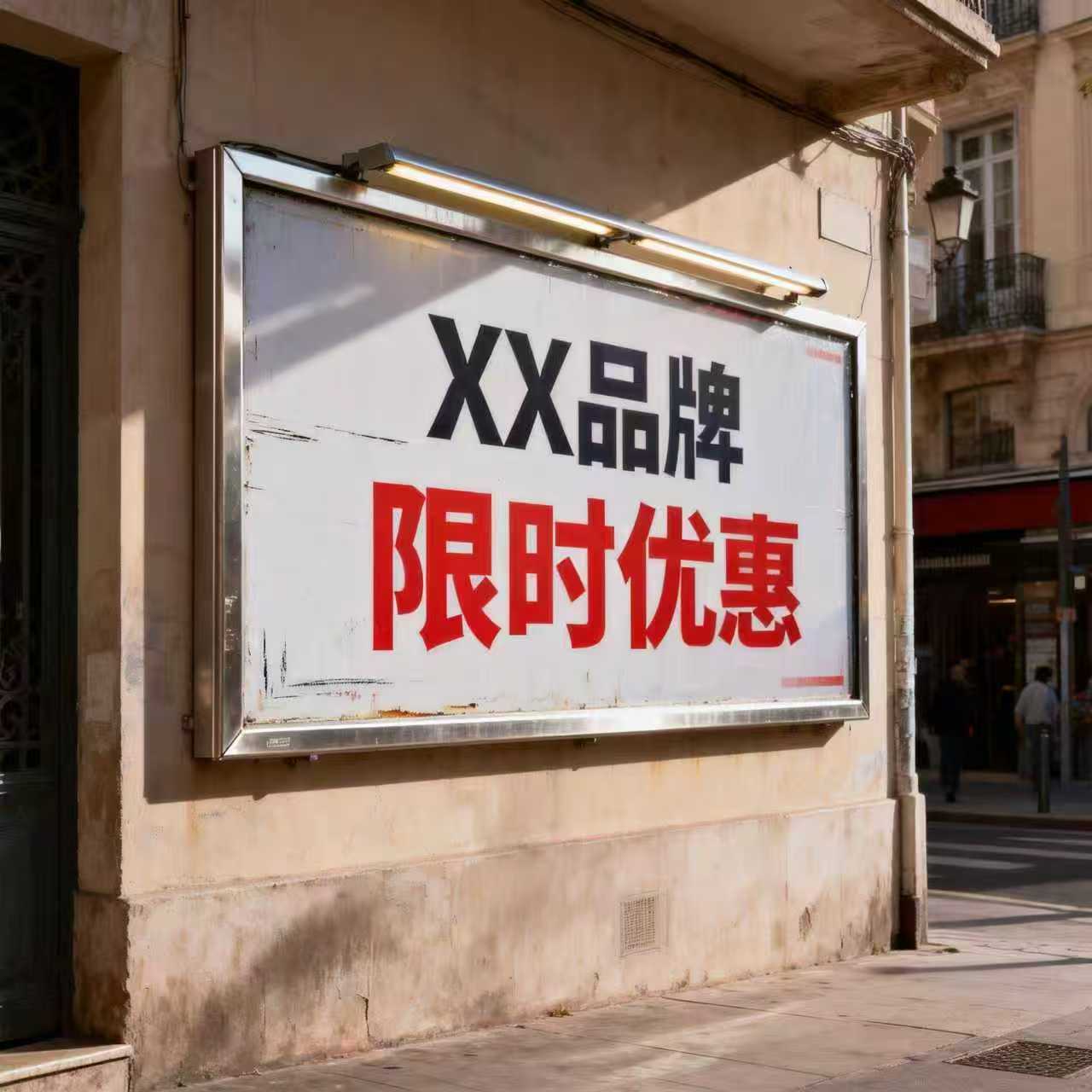 户外广告牌识别.